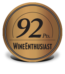 Wine Enthusiast - 92 Pts.